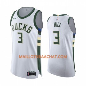 Maillot NBA Milwaukee Bucks George Hill 3 Nike 2019-20 Association Edition Swingman - Homme